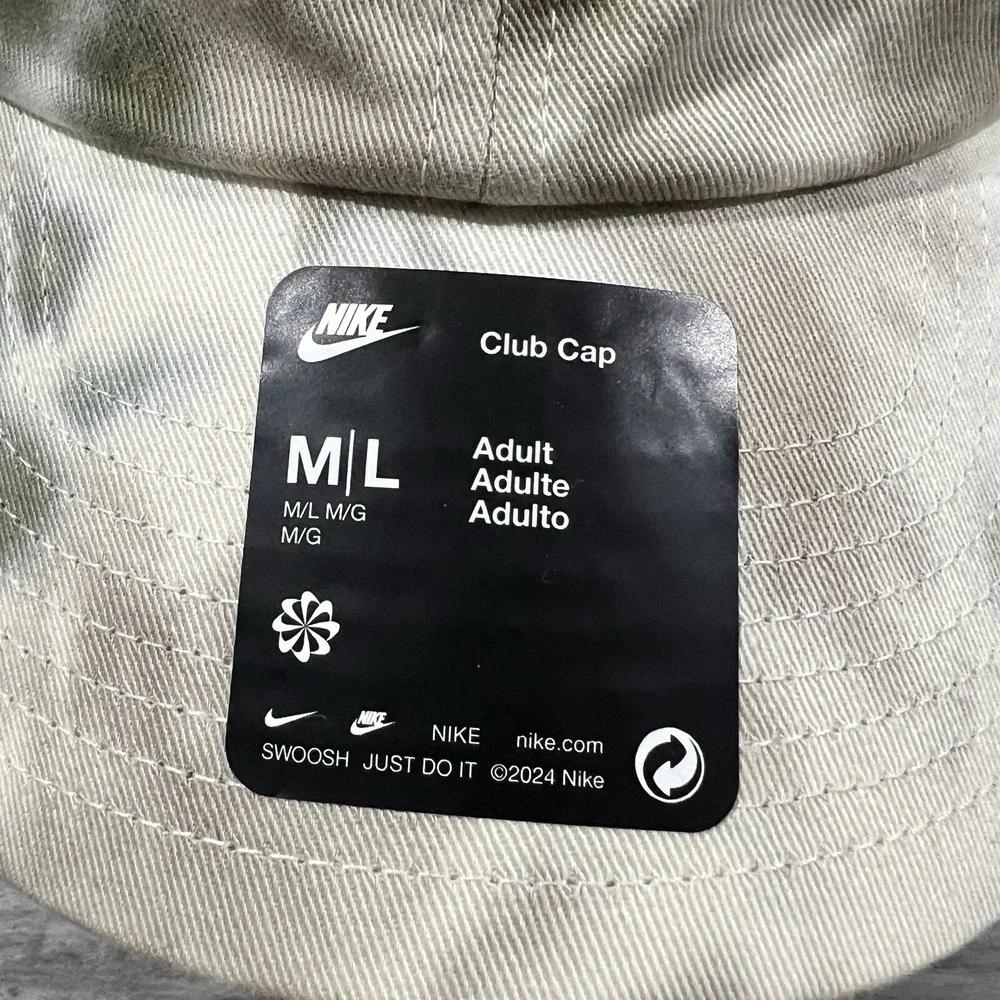 NWT ADULT UNISEX NIKE FM4198 325 CLUB UNSTRCTURED ADJUSTABL HAT CAP $32 SIZE M/L